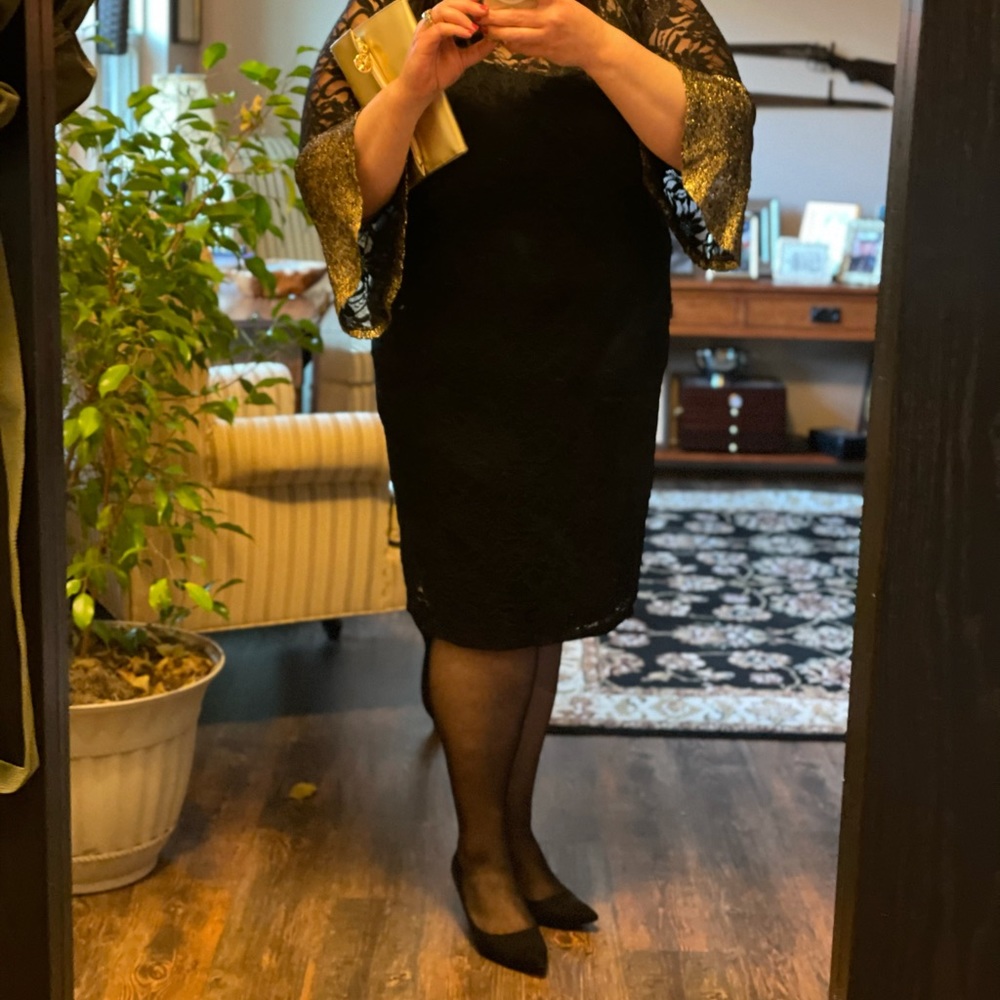 Plus size evening gown